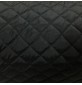 Quilted Fabric Viscose Black