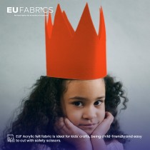 2mm Fire Retardant Acrylic Felt Grey