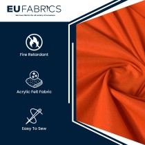 2mm Fire Retardant Acrylic Felt Grey