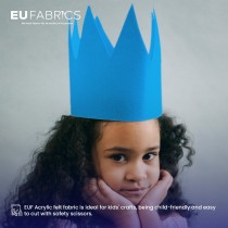 2mm Fire Retardant Acrylic Felt Grey