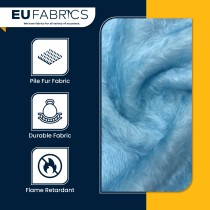 14mm Pile Fur Fabric Malt