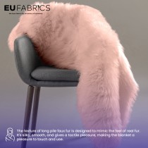 14mm Pile Fur Fabric Malt