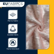 14mm Pile Fur Fabric Malt