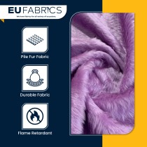 14mm Pile Fur Fabric Malt