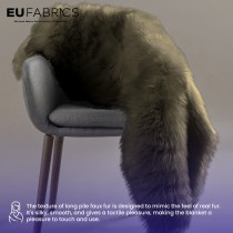 14mm Pile Fur Fabric Malt