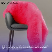 14mm Pile Fur Fabric Malt