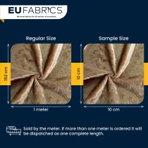 14mm Pile Fur Fabric Malt