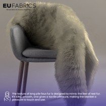 14mm Pile Fur Fabric Malt