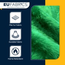 14mm Pile Fur Fabric Malt