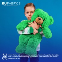 14mm Pile Fur Fabric Malt