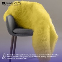 14mm Pile Fur Fabric Malt