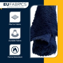 14mm Pile Fur Fabric Malt