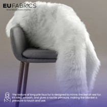 14mm Pile Fur Fabric Malt