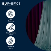 Blackout Fabric Orion Inherent Fire Retardant Apricot 1