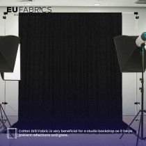 Fire Retardant Cotton Drill White