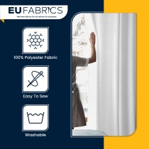 Fire Retardant Trevira Marquee Lining White1