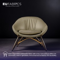 Fire Retardant Bolero Leatherette White