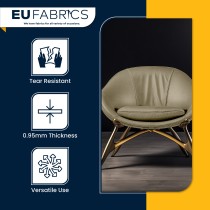 Fire Retardant Bolero Leatherette White