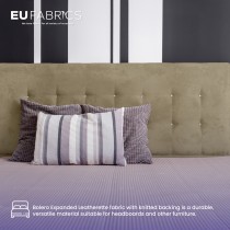 Fire Retardant Bolero Leatherette White