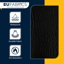 Fire Retardant Bolero Leatherette White