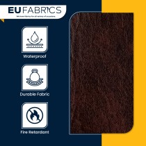 Fire Retardant Bolero Leatherette White