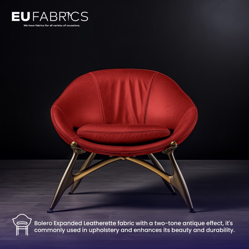Fire Retardant Bolero Leatherette White
