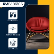 Fire Retardant Bolero Leatherette White