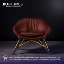 Fire Retardant Bolero Leatherette White