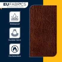 Fire Retardant Bolero Leatherette White
