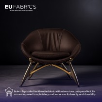 Fire Retardant Bolero Leatherette White