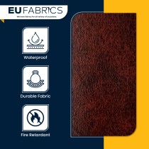 Fire Retardant Bolero Leatherette White
