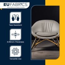 Fire Retardant Bolero Leatherette White