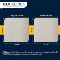 Fire Retardant Bolero Leatherette White