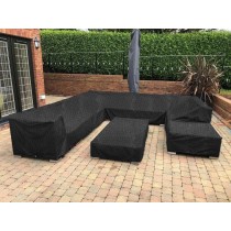 Fire Retardant Sheeting Fabric Black 1