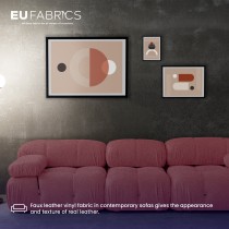 Faux Leather Vinyl Fabric 6