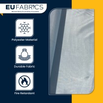 Fire Retardant Draping Fabric Black1