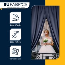 Fire Retardant Draping Fabric Black1