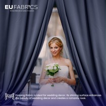Fire Retardant Draping Fabric Black1