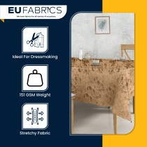 FIRE RETARDANT CRUSHED VELVET FABRIC Premium Soft Curtains Material Dress 150CM Lime