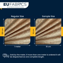 FIRE RETARDANT CRUSHED VELVET FABRIC Premium Soft Curtains Material Dress 150CM Lime