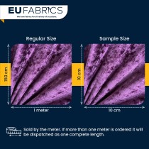 FIRE RETARDANT CRUSHED VELVET FABRIC Premium Soft Curtains Material Dress 150CM Lime