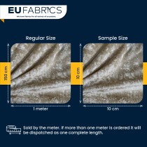 FIRE RETARDANT CRUSHED VELVET FABRIC Premium Soft Curtains Material Dress 150CM Lime