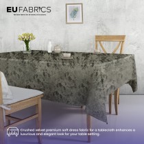 FIRE RETARDANT CRUSHED VELVET FABRIC Premium Soft Curtains Material Dress 150CM Lime