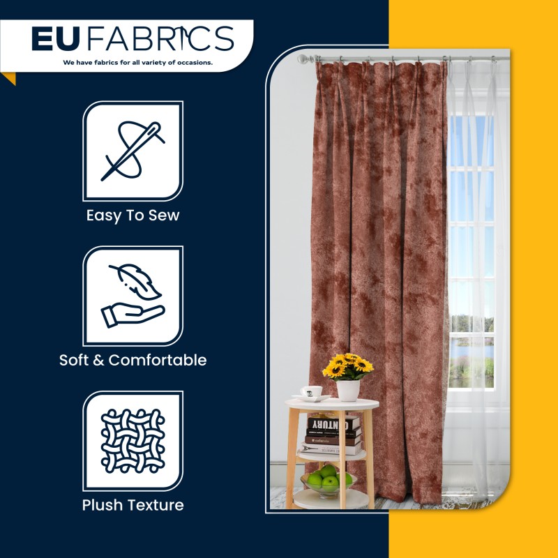 FIRE RETARDANT CRUSHED VELVET FABRIC Premium Soft Curtains Material Dress 150CM Lime