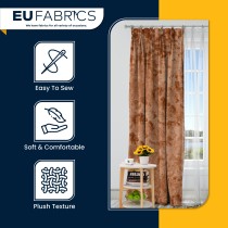 FIRE RETARDANT CRUSHED VELVET FABRIC Premium Soft Curtains Material Dress 150CM Lime