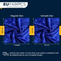 FIRE RETARDANT CRUSHED VELVET FABRIC Premium Soft Curtains Material Dress 150CM Lime