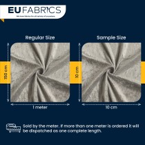 FIRE RETARDANT CRUSHED VELVET FABRIC Premium Soft Curtains Material Dress 150CM Lime