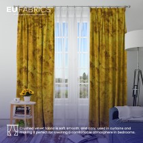 FIRE RETARDANT CRUSHED VELVET FABRIC Premium Soft Curtains Material Dress 150CM Lime