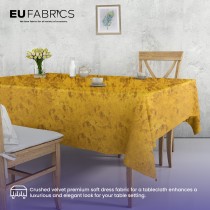 FIRE RETARDANT CRUSHED VELVET FABRIC Premium Soft Curtains Material Dress 150CM Lime