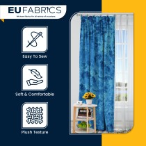 FIRE RETARDANT CRUSHED VELVET FABRIC Premium Soft Curtains Material Dress 150CM Lime